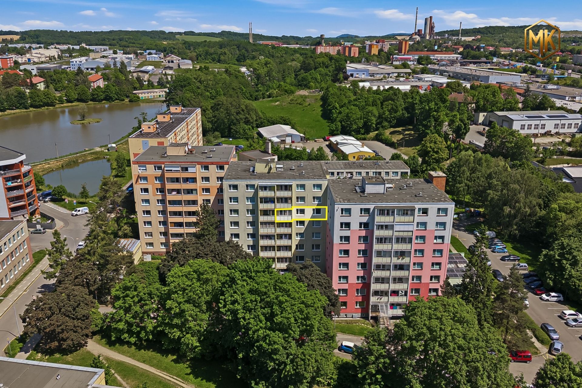 Prodej bytu 2+1, podlahová plocha 51,96 m², Hranice