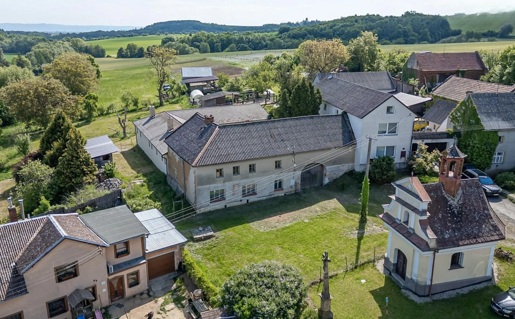 Prodej rodinného domu 480 m², pozemek 4415 m² Bílá Lhota - Pateřín