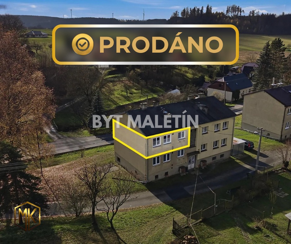 Prodej bytu 3+1 56 m² Maletín - Starý Maletín